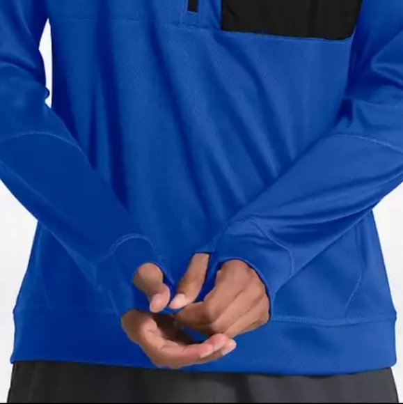 The North Face Long Sleeve Athlet Shirt Men's Blue - Picture 5 of 8